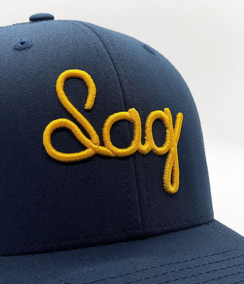 Sag Embroidered Mesh Hat – Sunswell