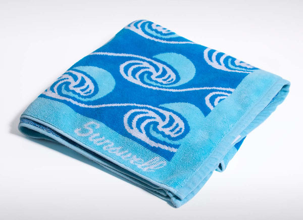 NEW! Swell Beach Towel - Lt. Blue