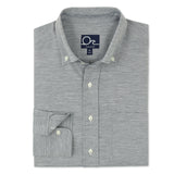 Oyster Chambray Shirt - Heather Grey Long Sleeve